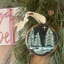 Load image into Gallery viewer, 3 Trees Ornament (with greeting card)