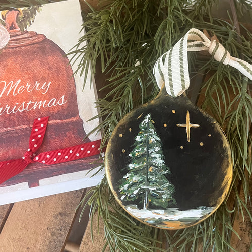 North Star Ornament (with greeting card)