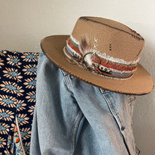 Load image into Gallery viewer, Rose (Straw Short Brim)