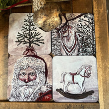 Load image into Gallery viewer, Christmas Coaster Set