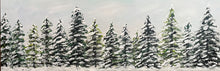 Load image into Gallery viewer, 12x36 Winter Trees