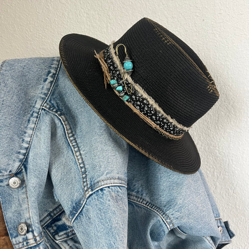 Beautiful (Straw Short Brim)