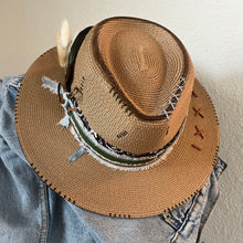 Load image into Gallery viewer, Mary Custom Remaining Pmt (Straw Short Brim)