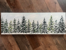Load image into Gallery viewer, 12x36 Winter Trees