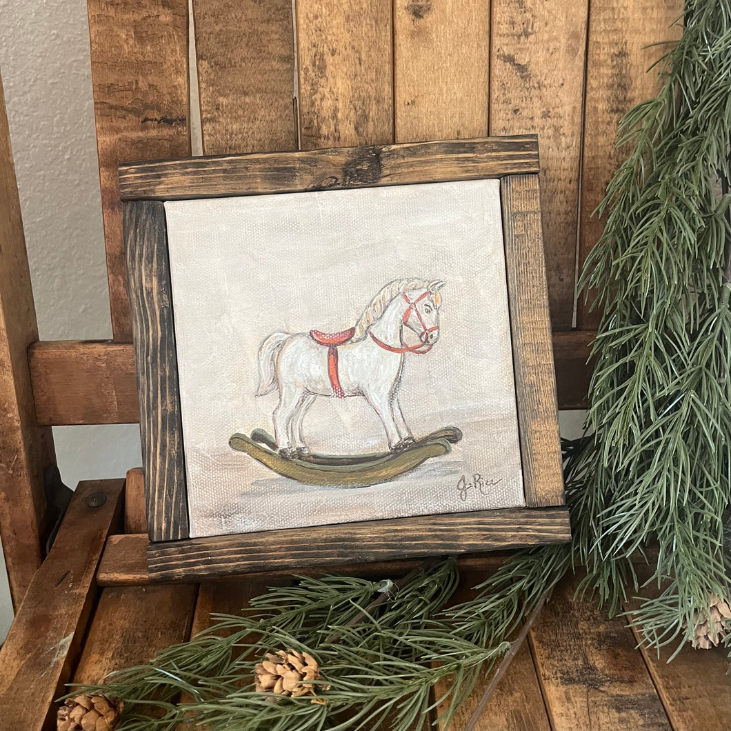 Rocking Horse Painting