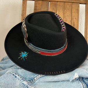 A Hat to Compliment My Boots (Wool Scoop Brim) 57cm