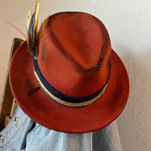 Load image into Gallery viewer, Less Like Me (Short Brim in Burnt Orange)
