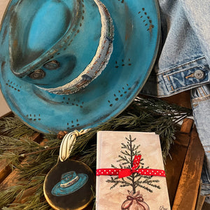 Jane’s Act of Canvas Hat Ornament (with greeting card)