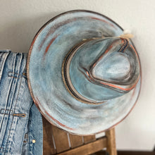 Load image into Gallery viewer, Ocean Eyes (Wool Wide Brim) One size fits most. Adjustable.