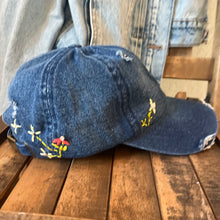 Load image into Gallery viewer, Chin Up Buttercup (Denim) O/S Fits Most