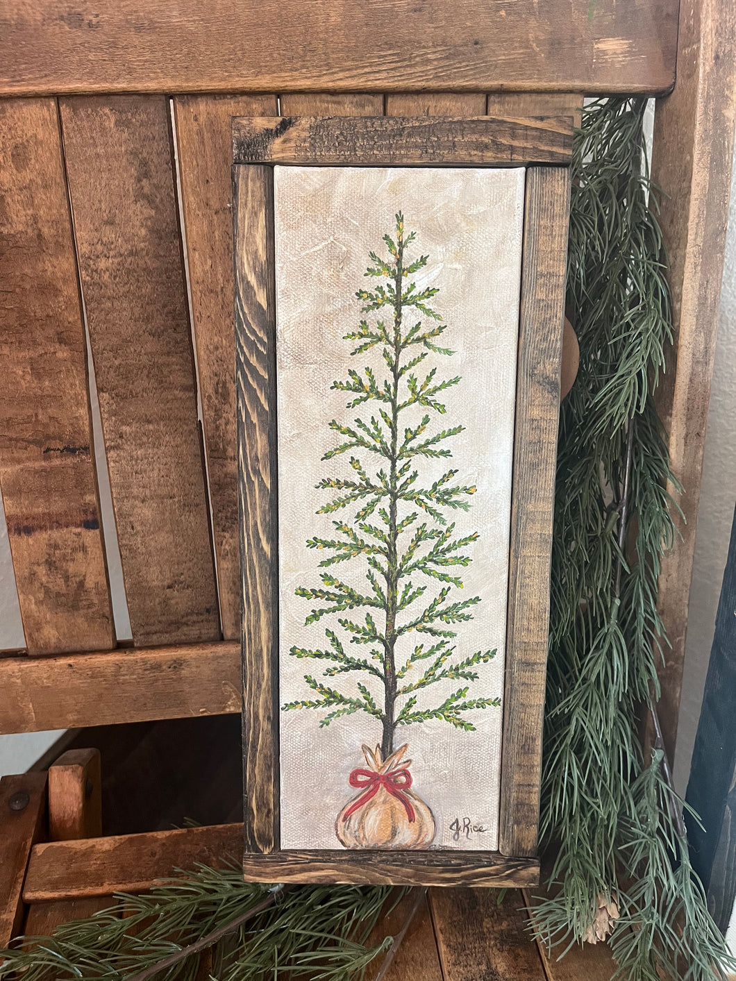 Christmas Tree Painting