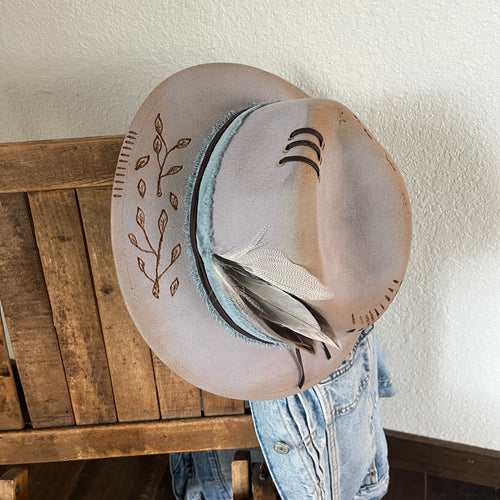 By His Grace (Gray Short Brim)