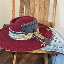 Load image into Gallery viewer, Queen of the Levi’s/Maroon Hat