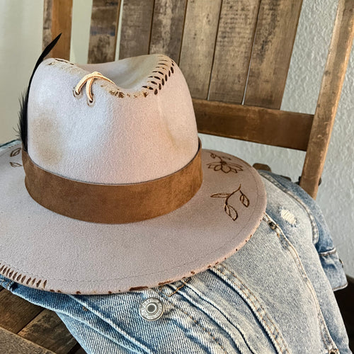Cinch It Up (Gray Short Brim)
