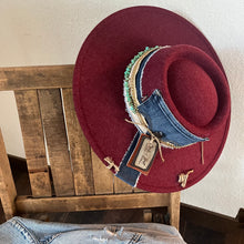 Load image into Gallery viewer, Queen of the Levi’s/Maroon Hat