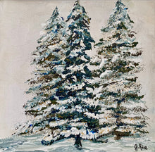 Load image into Gallery viewer, Three Evergreens