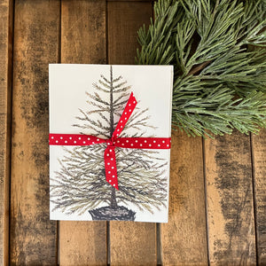 Christmas Tree Greeting Cards (set of 5)