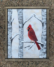 Load image into Gallery viewer, Wendy’s Snowy Cardinal