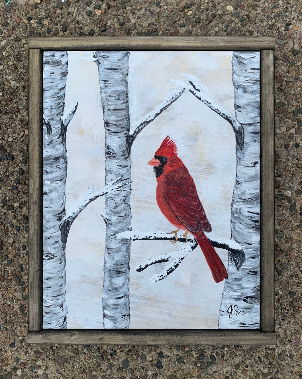 Wendy’s Snowy Cardinal