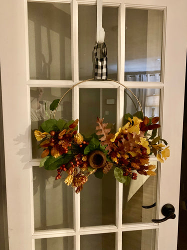 16 inch Fall Wreath (Local Delivery/Pickup Only)
