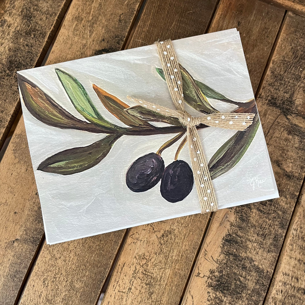 Olive Branch Greeting Cards (set of 5)