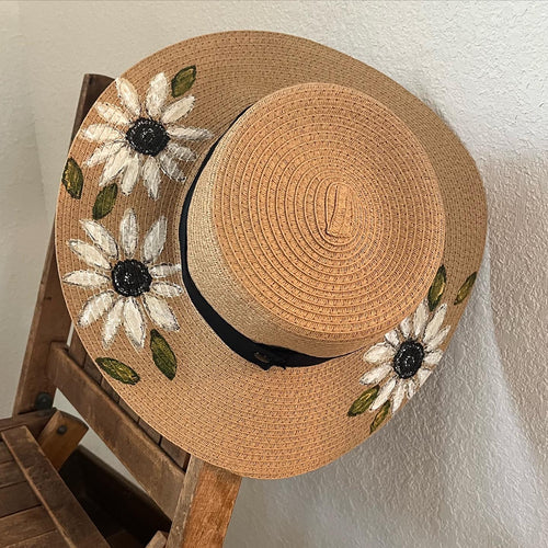 Black and White Youth Sunhat
