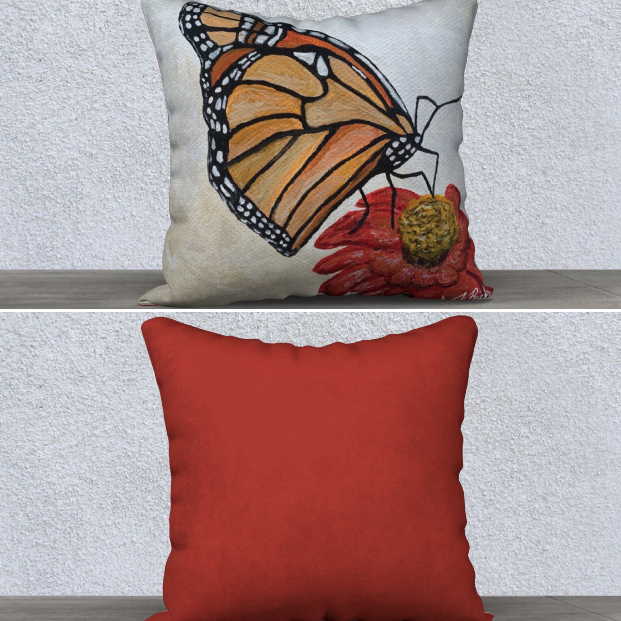 Monarch hotsell butterfly pillow