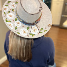Load image into Gallery viewer, Flower Power/Oatmeal Hat