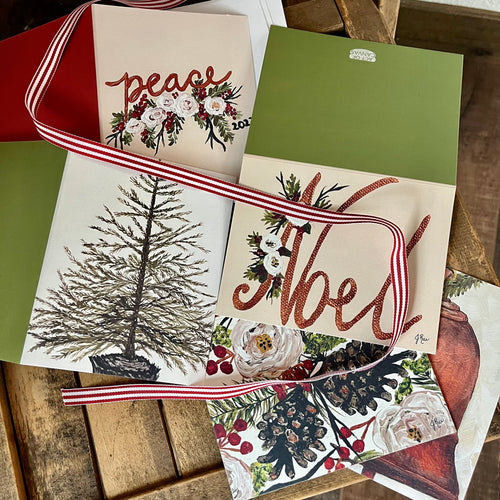 Christmas Greeting Cards/Variety Pack (set of 5)
