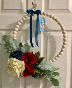 4th of July Wreath (Local Pickup/Delivery Only)