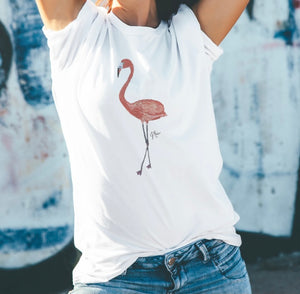 White Flamingo T-shirt