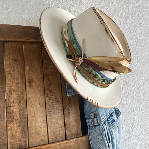Burned Flowers (Short Brim)